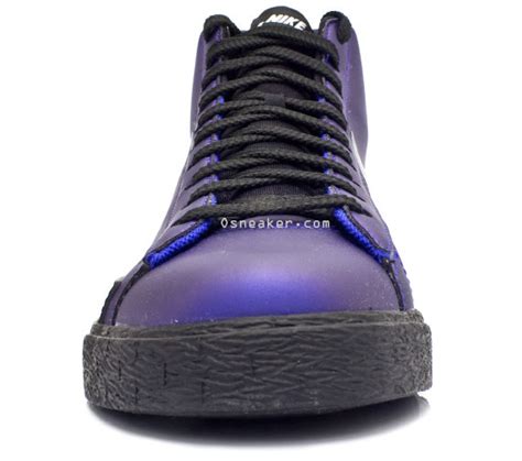 Nike Blazer High Premium Eggplant Foamposite Inspired