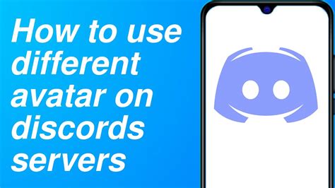 How To Use Different Avatar On Discords Servers New Feature Youtube