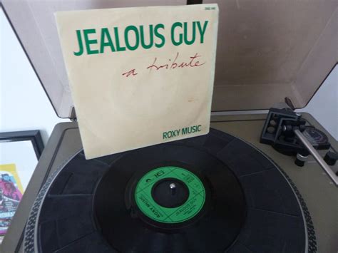 Roxy Music Jealous Guy Original Record 7 Vinyl 45t Etsy Uk