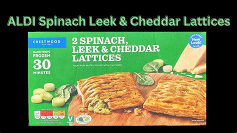 Aldi Spinach Leek Cheddar Lattices YouTube