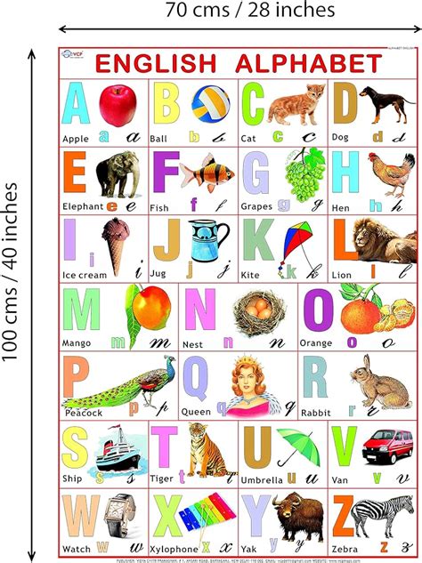 Scholastic Alphabet Chart TF-2506 – SupplyMe, 44% OFF