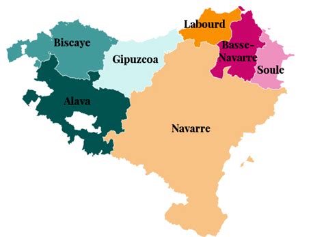 Carte Du Pays Basque Les Provinces La Culture Et Le Climat Du Pays