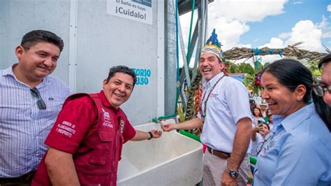 Inauguran Obra De Agua Potable Y Saneamiento En Loreto