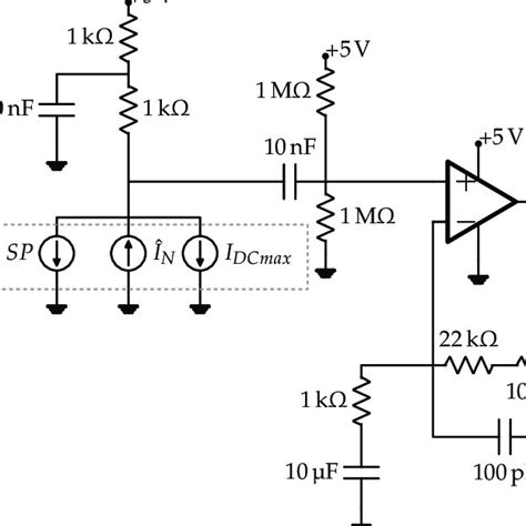 Circuit Model Of CMA 4544PF W Electret Condenser Microphone With