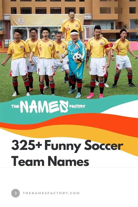 325+ Funny Soccer Team Names for Goal-Scoring Giggles