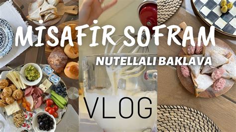 Kahvalti M Saf R Sofrasi Nutellali Baklava Gel N Pastasi Po A A