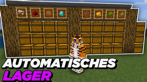 Schnell Und Einfach Automatisches Lager Bauen Minecraft Bedrock