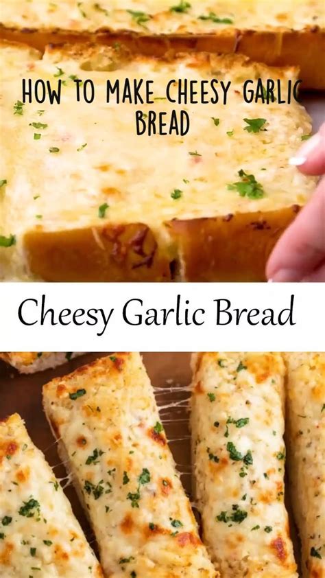 Cheesy Garlic Bread Artofit