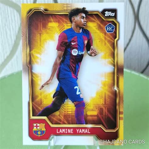 Lamine Yamal Rc Topps Fc Barcelona Official Fan Set Barg