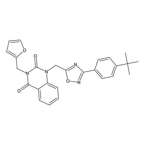 Buy Tert Butyl Phenyl Oxadiazol Yl Methyl Furan