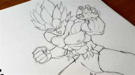 Como COLOREAR El BOCETO De VEGETA SSJ AZUL Emitiendo En Directo