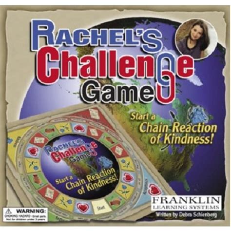 Rachels Challenge Game Rachels Challenge Challenges Activities