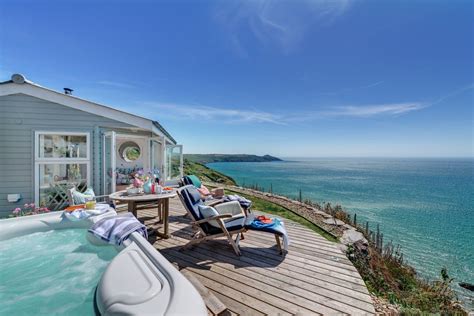 The Edge Beach Cabin Whitsand Bay Cornish Beach Cabin With Seaviews