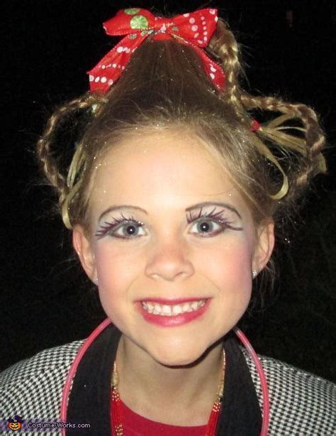 Whoville Makeup Cindy Lou Who Hair Cindy Lou Who Costume Character Halloween