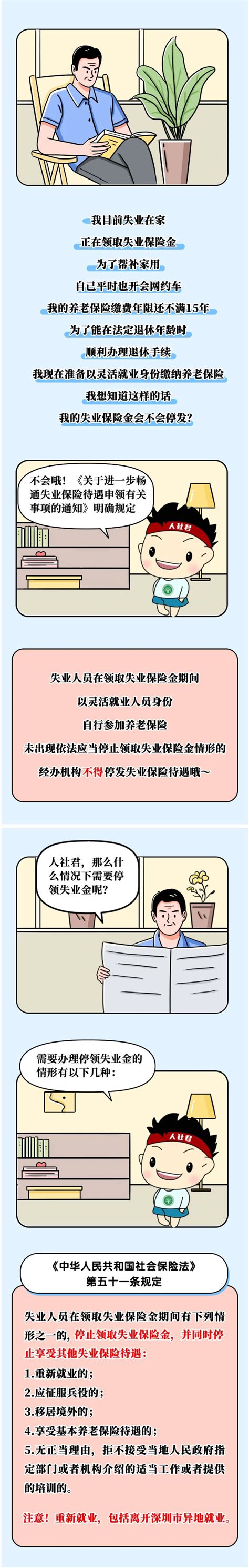 领失业金后如果自己交社保，失业金会停发吗？