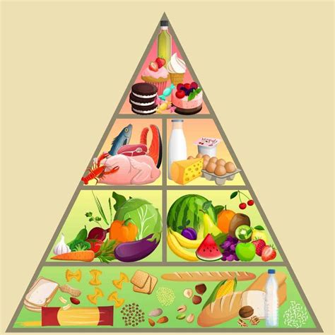 Usda Food Pyramid Chart