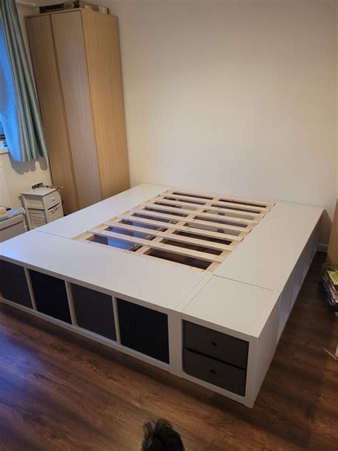 Mum S Incredible Ikea Bed Hack That Doubles Storage Space In Her Tiny