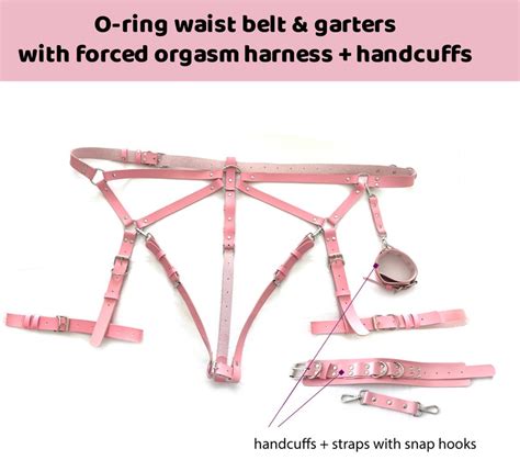 Us Size 2 30 Plus Size Magic Wand Belt Forced Orgasm Straps Pvc