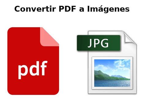 Convierte PDF a imágenes gratis Convertir PDF a