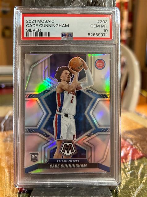 Cade Cunningham Mosaic Silver Price Guide Sports Card Investor