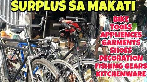 Surplus Sa Makati Bike Tools Garments Shoes Home Decor