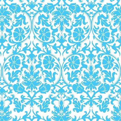 Papel De Parede Arabesco Detalhe Royal Blue Lav Vel Vinil M R