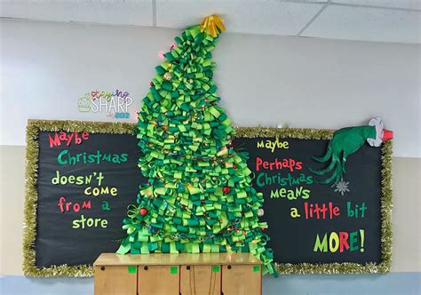 Grinch Bulletin Board #grinch #grinchmas #grinchtree #bulletinboards # ...