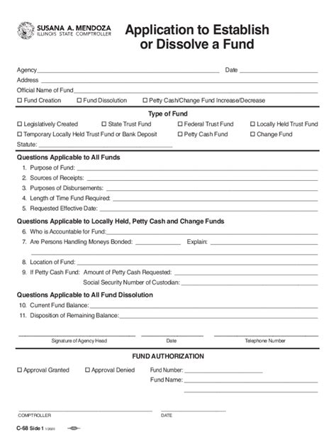 Fillable Online Petty Cash Change Fund Action Form CUSTODIAN Fax