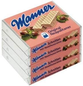 Manner Original Neapolitaner Mit Haselnusscreme X G