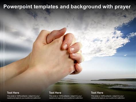 Powerpoint Templates And Background With Prayer Presentation Graphics