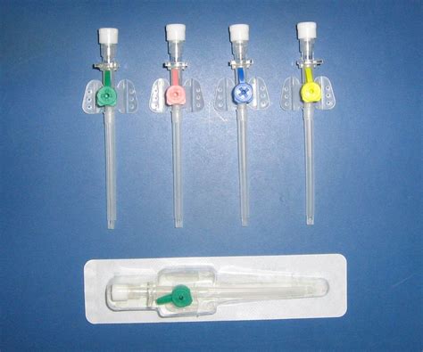 Iv Needles And Catheters Intravenous Catheter With Injection Value And