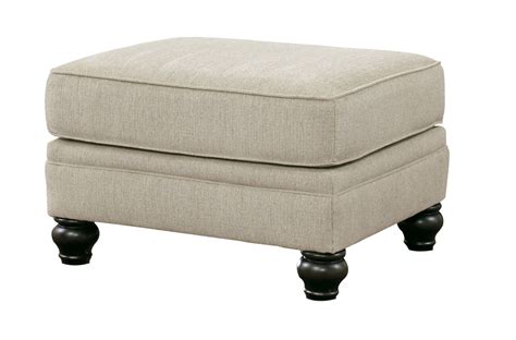 Ashley Furniture Milari Linen Ottoman The Classy Home