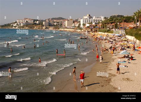 Ladies Beach In Kusadasi Turkey Stock Photo Alamy