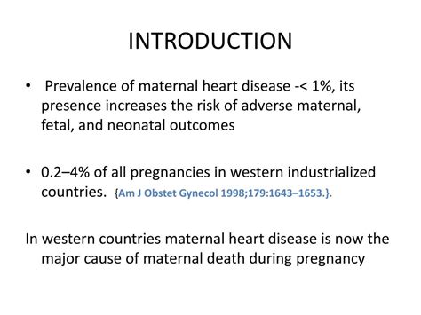 Ppt Acquired Heart Diseases In Pregnancy Anticoagulation In Pregnancy Powerpoint Presentation