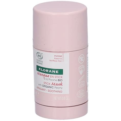 KLORANE Masque en Stick Apaisant à la Pivoine BIO Peaux sensibles 25