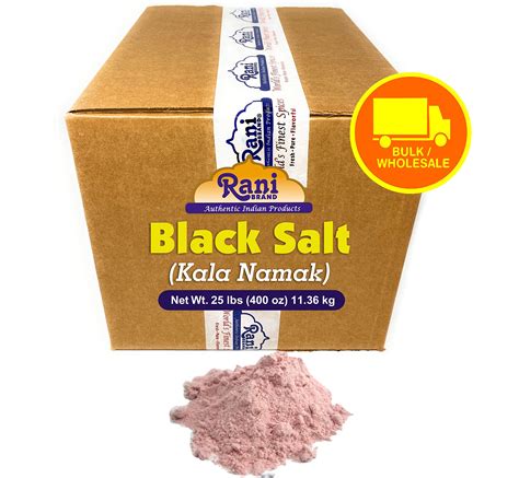 Buy Rani Black Salt Powder Kala Namak Mineral 400oz 25lbs 11 36kg