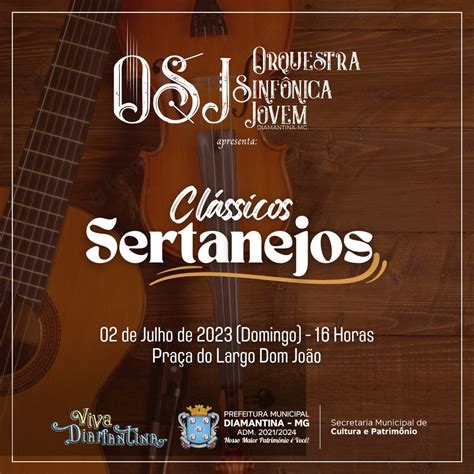 ORQUESTRA SINFÔNICA JOVEM APRESENTA CONCERTO CLÁSSICOS SERTANEJOS