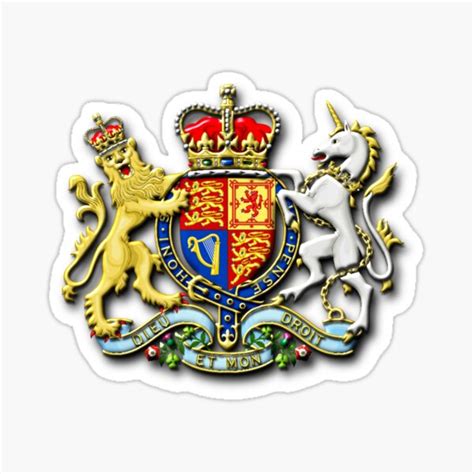 Royal Arms Of England Royal Coat Of Arms Of The United Kingdom Hearts Of Iron 4 Sticker For