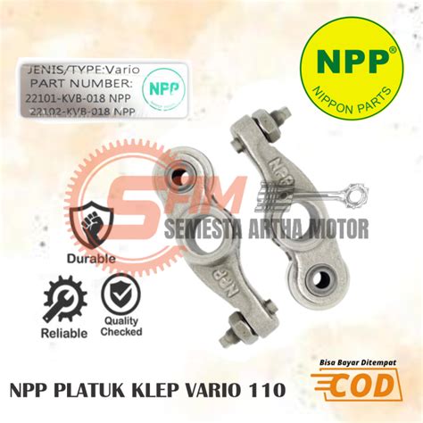 Platuk Klep Npp Honda Vario Karbu Lama Karburator Rocker Arm