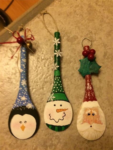 Recycled Christmas Decorations Handmade Christmas Crafts Painted