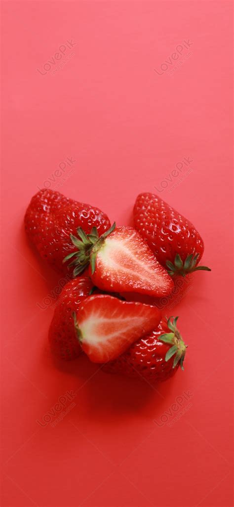 Strawberry Mobile Phone Wallpaper Images Free Download On Lovepik