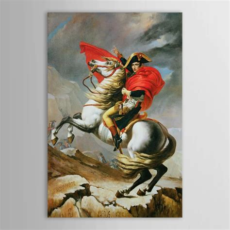 Printed Painting French Emperor Napoleon Oil Painting On High Quality ...