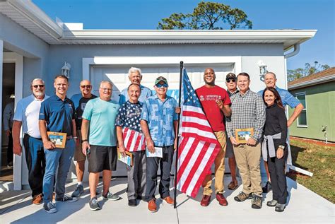 Veterans Build Habitat For Humanity Dedication Welcomes Veteran To New