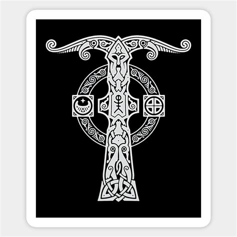 Irminsul Magnet in 2023 | Pagan symbols, Celtic art, Art prints