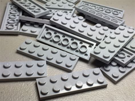 NEW LEGO Light Bluish Gray 2X6 Plates Lot Of 20 Pieces 3795 EBay