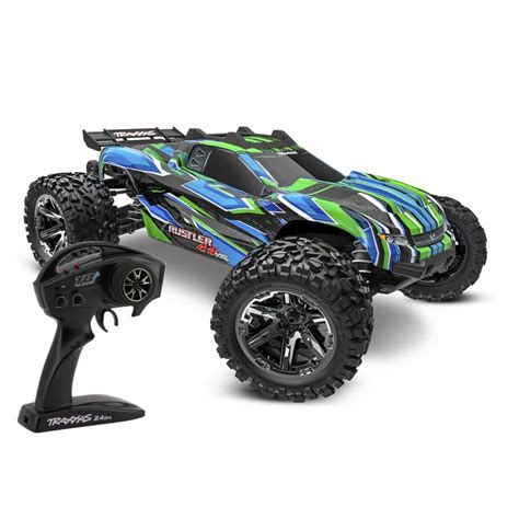 Traxxas Rustler 4x4 Hd Vxl Brushless 110 Rtr 67376 4 Vert