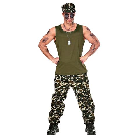 Army Man - Adult Costume | Party Delights