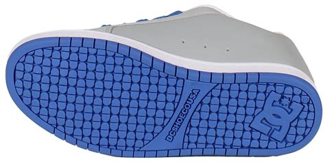 DC Court Graffik Shoe Grey Blue White