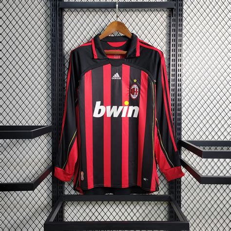 Camiseta De Futebol Retro Soccer Jersey Ac Milan I Kaka Ronaldo