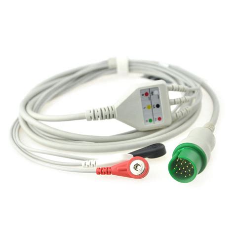 Mm Diameter Spacelabs Ecg Cable Lead Pin Ecg Cable With Lead Wire